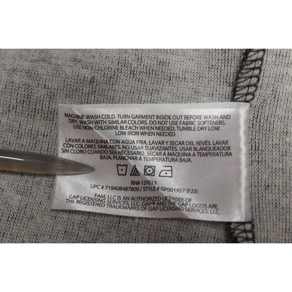 Gap men's half zip mock neck knit pullover sweater S - Picture 8 of 11